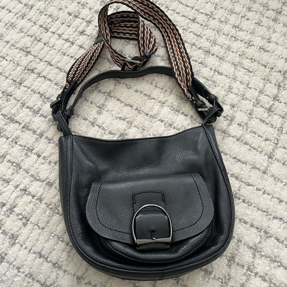 Gianni Chiarini Black Leather Bag